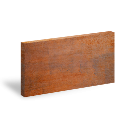 3D_Designový plotový panel Corten bez perforace GRAF 001 Plný – 1900×900 mm